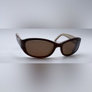 Banana Republic Susan/S Brown Oval Sunglasses Frames Only